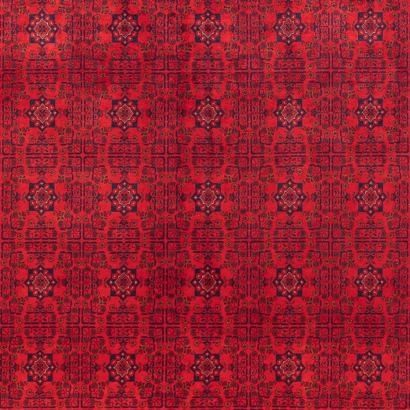 Afghan Teppich 303x401cm - Orientteppich - rot