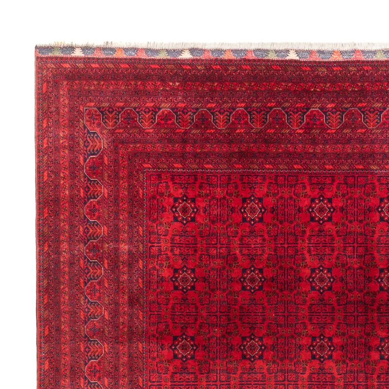 Afghan Teppich 303x401cm - Orientteppich - rot