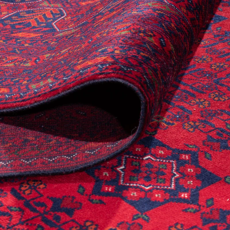 Afghan Teppich 303x401cm - Orientteppich - rot