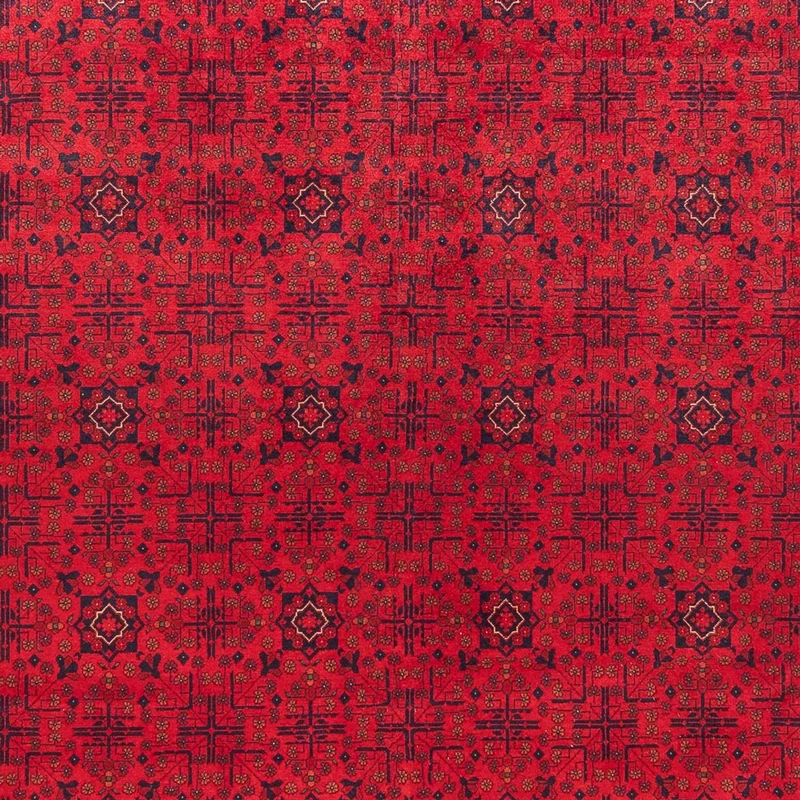 Afghan Teppich 292x390cm - Orientteppich - rot