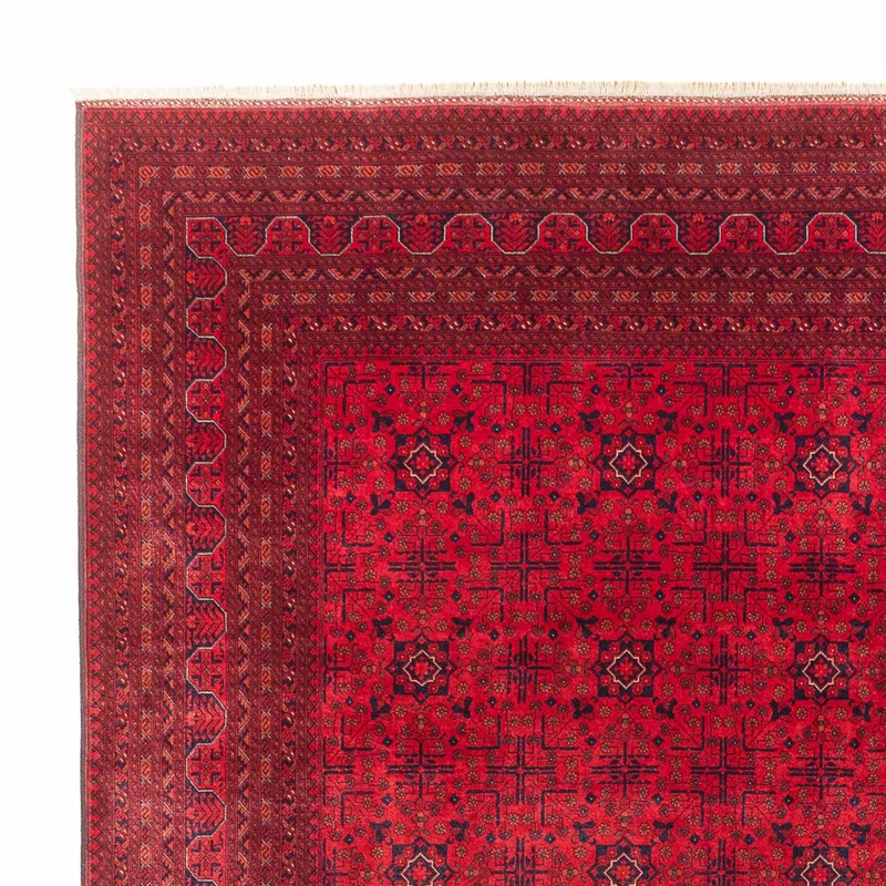 Afghan Teppich 292x390cm - Orientteppich - rot