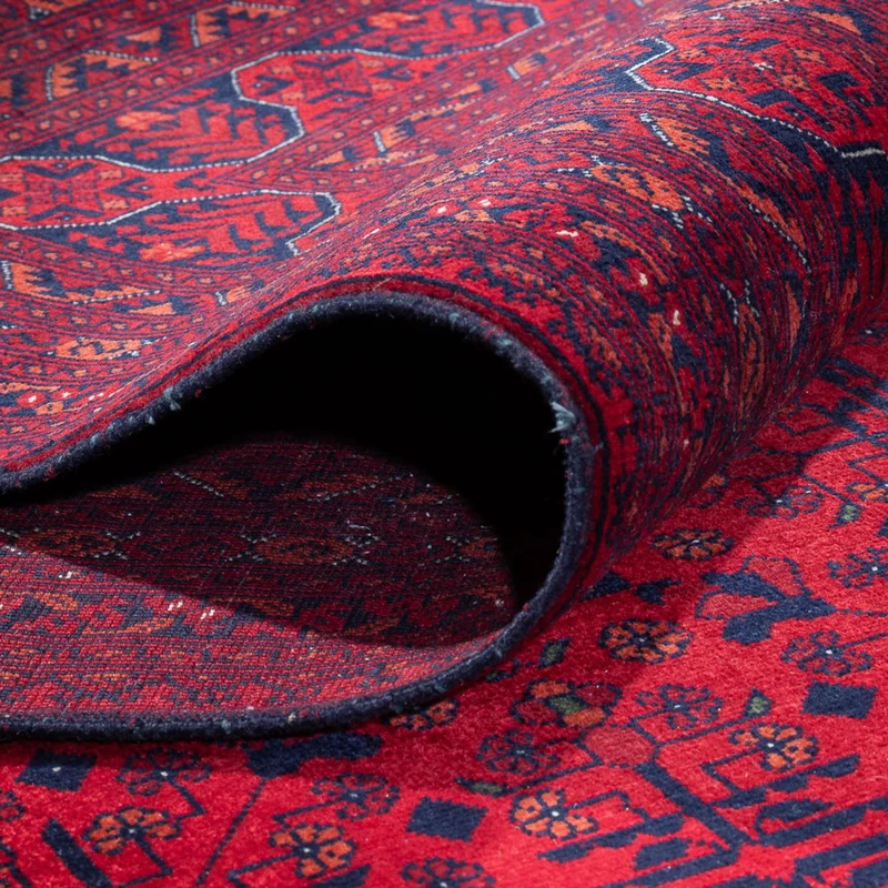 Afghan Teppich 292x390cm - Orientteppich - rot