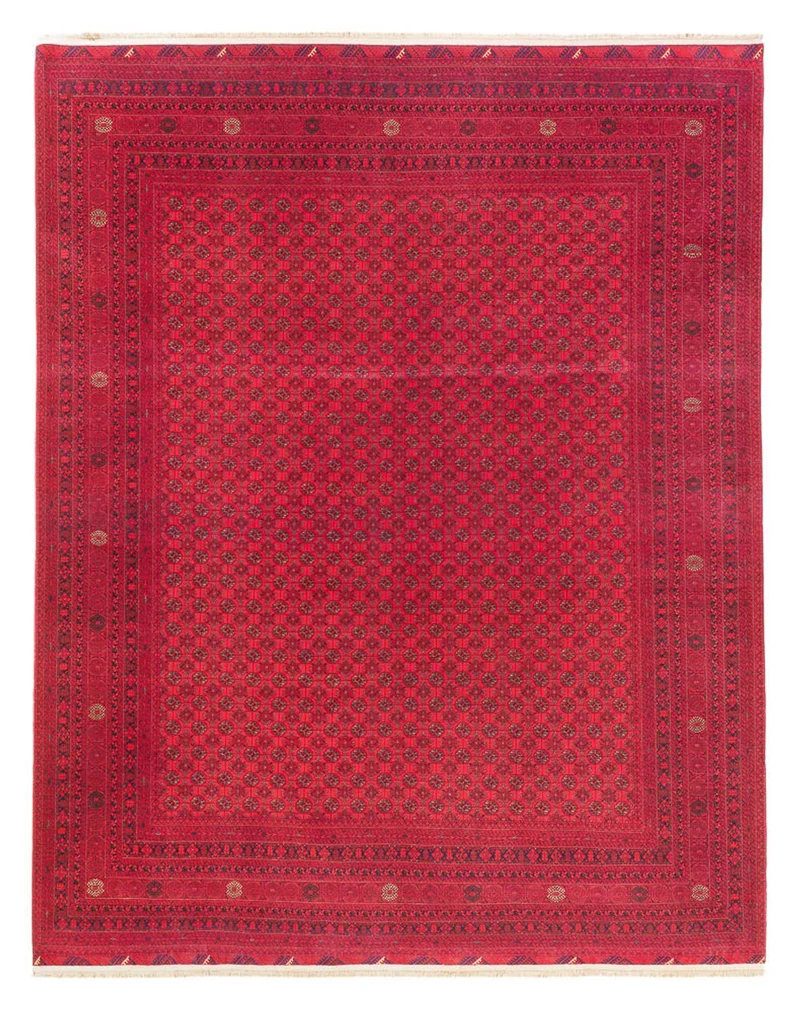 Afghan Teppich 292x380cm - Orientteppich - rot
