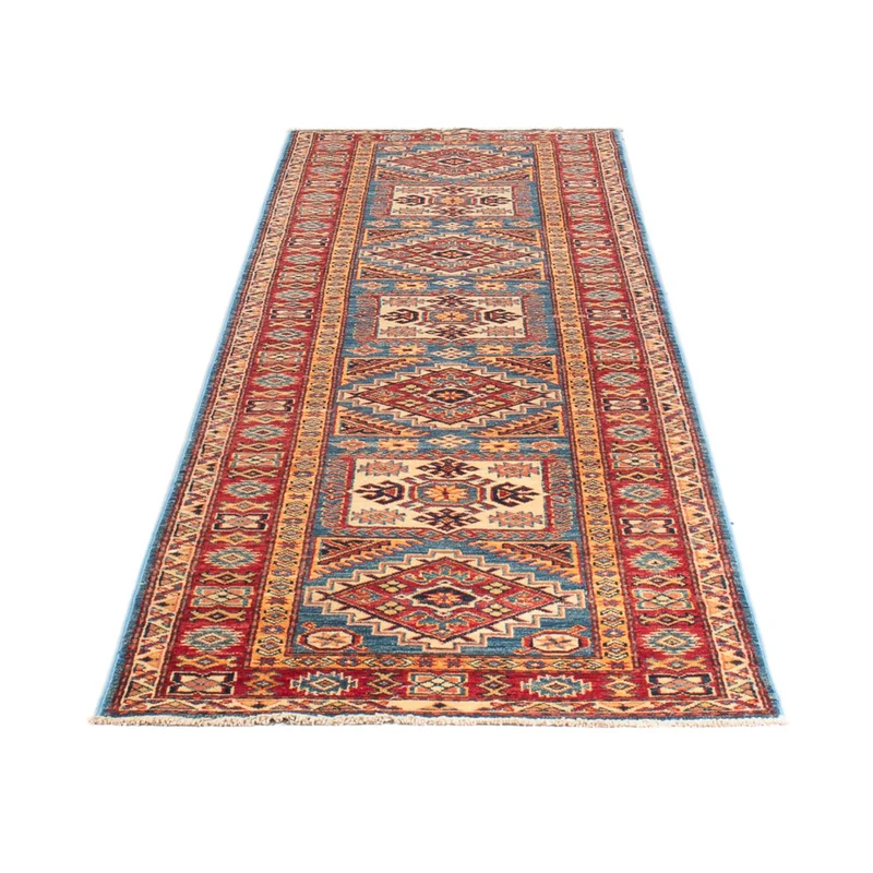 Kazak Teppich 74x313cm - Orientteppich - dunkelbeige