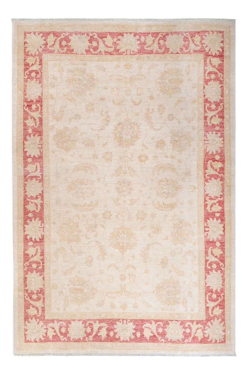 Ziegler Teppich 162x240cm - Orientteppich - creme