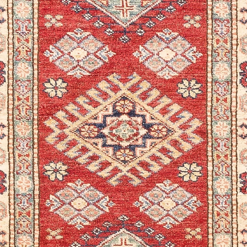 Kazak Teppich 80x304cm - Orientteppich - rot