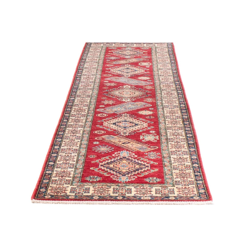 Kazak Teppich 80x305cm - Orientteppich - rot