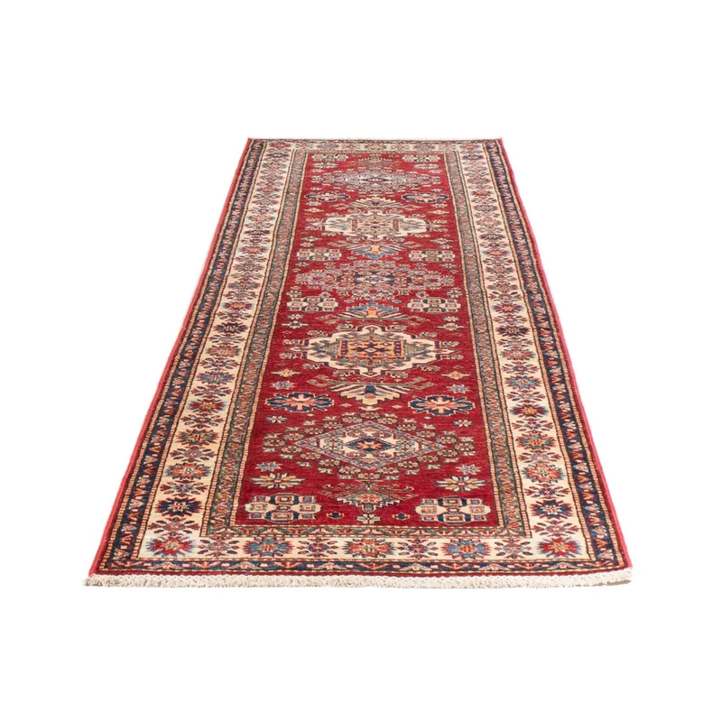 Kazak Teppich 80x302cm - Orientteppich - rot