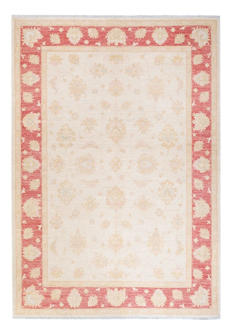 Ziegler Teppich 175x240cm - Orientteppich - creme