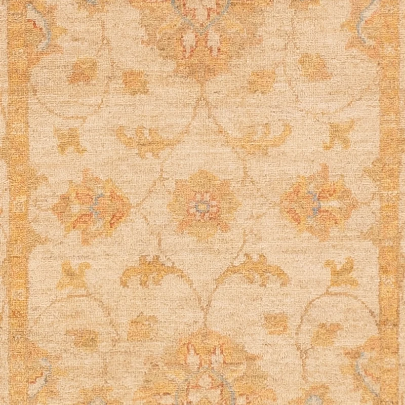 Ziegler Teppich 82x345cm - Orientteppich - hellbeige