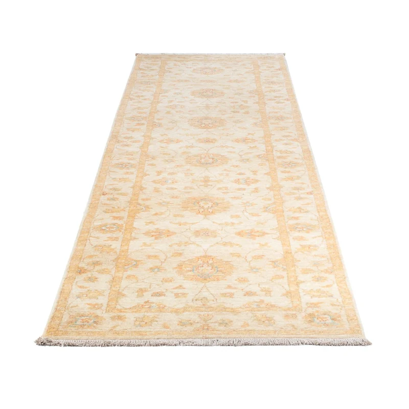 Ziegler Teppich 82x345cm - Orientteppich - hellbeige