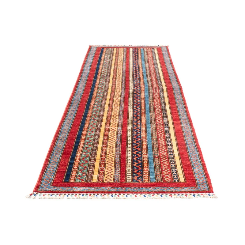 Ziegler Modern Teppich 87x341cm - Orientteppich - mehrfarbig