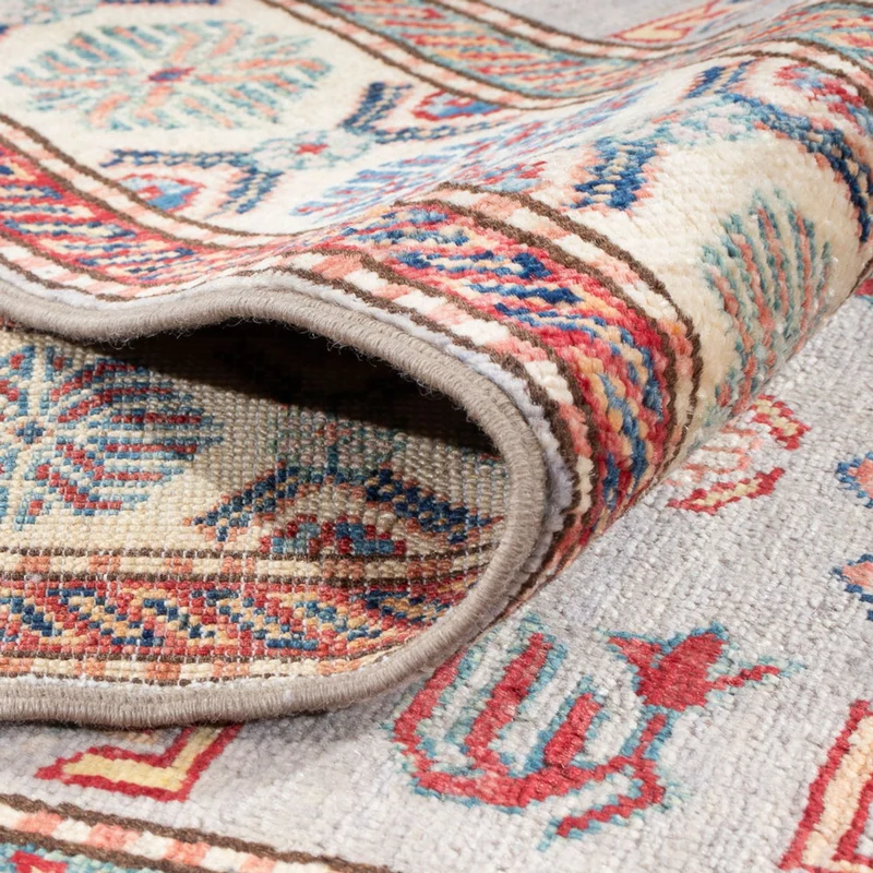 Kazak Teppich 80x306cm - Orientteppich - hellbraun