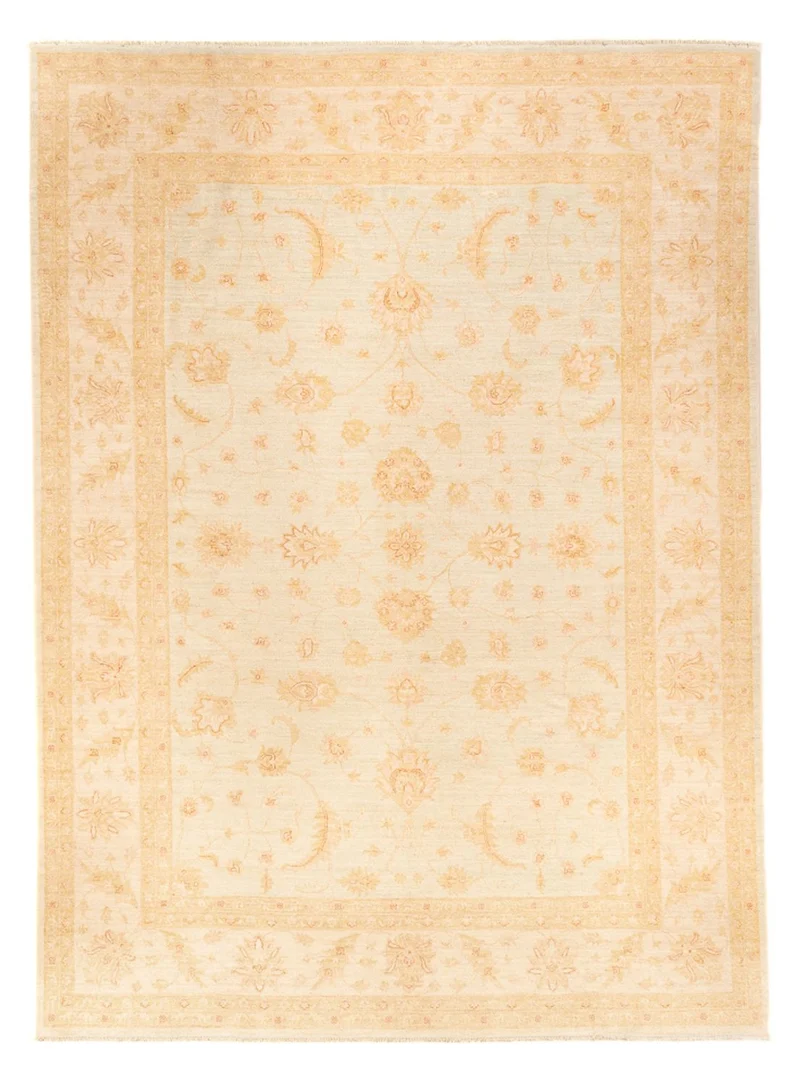 Ziegler Teppich 253x351cm - Orientteppich - hellblau