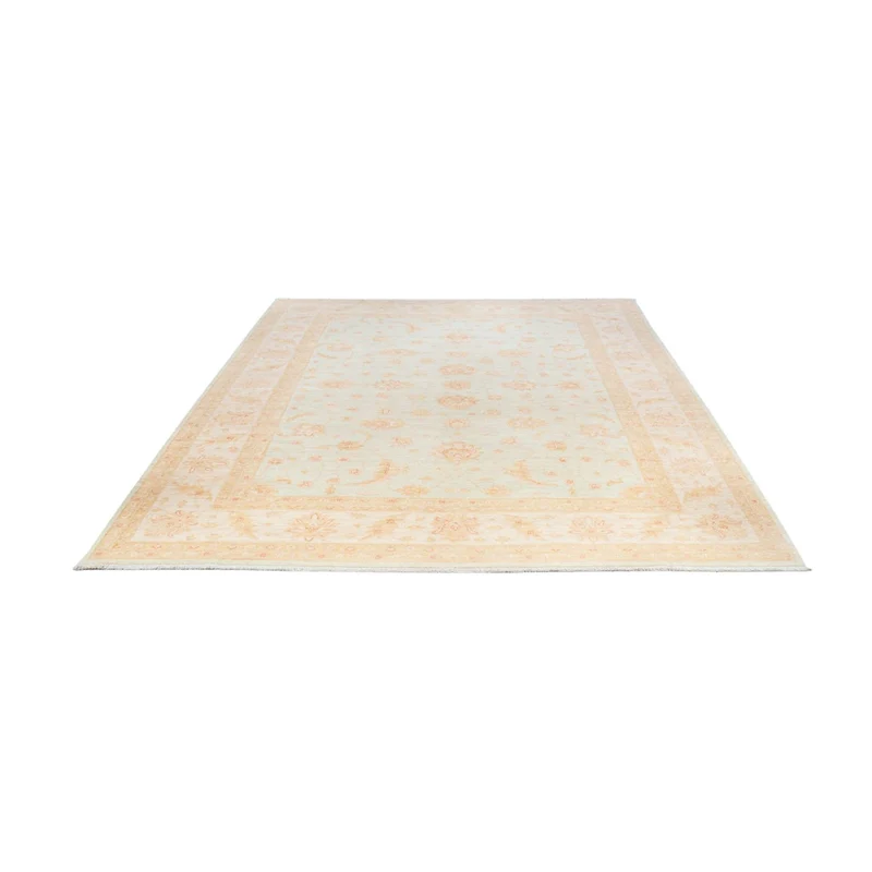Ziegler Teppich 253x351cm - Orientteppich - hellblau