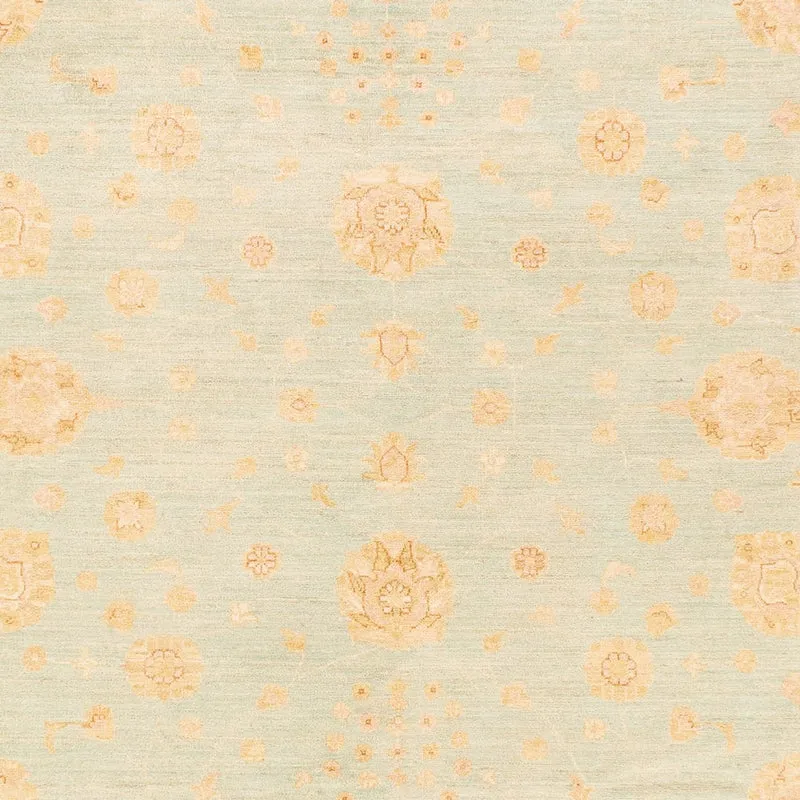 Ziegler Teppich 276x367cm - Orientteppich - hellblau
