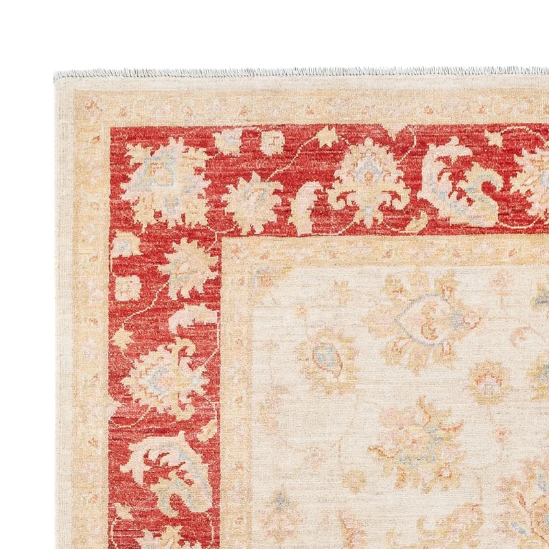 Ziegler Teppich 173x238cm - Orientteppich - creme