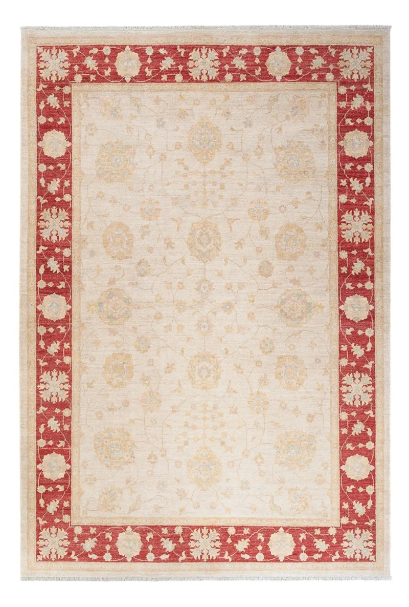 Ziegler Teppich 171x243cm - Orientteppich - creme