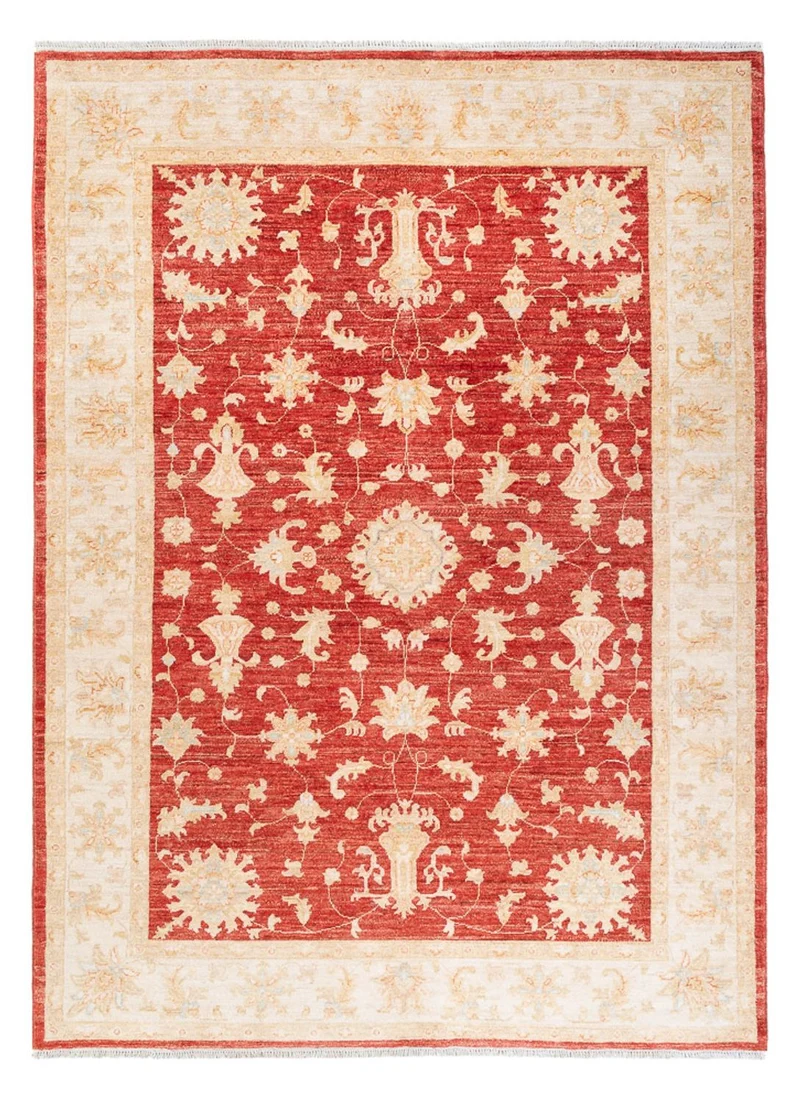 Ziegler Teppich 172x241cm - Orientteppich - rot