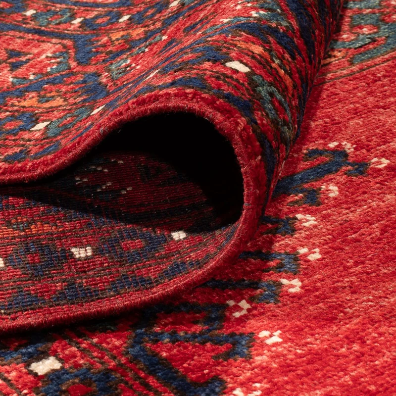 Afghan Teppich 256x298cm - Orientteppich - rot