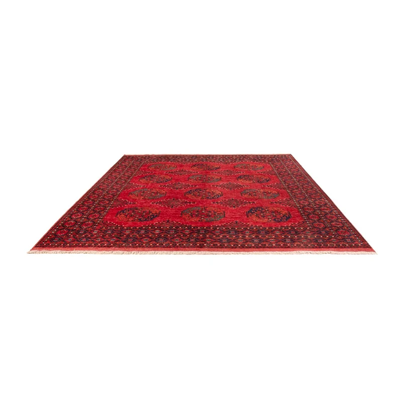 Afghan Teppich 256x298cm - Orientteppich - rot