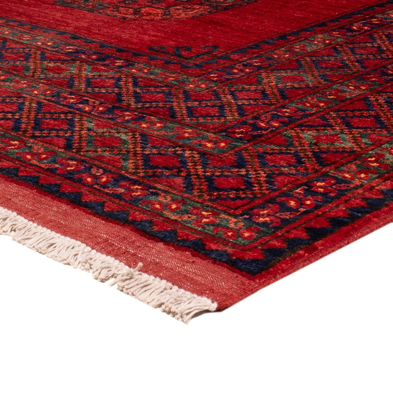 Afghan Teppich 256x297cm - Orientteppich - rot