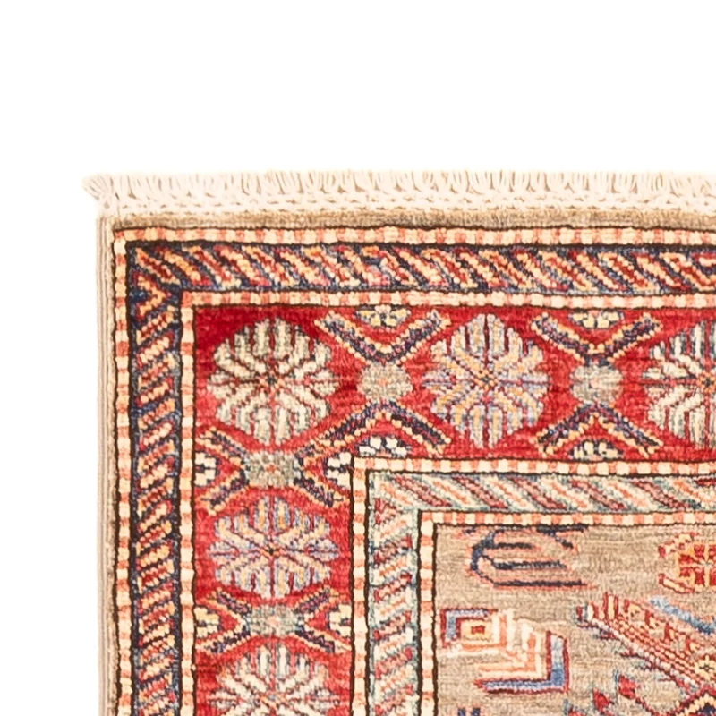 Läufer Ziegler - Kazak - 81 x 293 cm - dunkelbeige