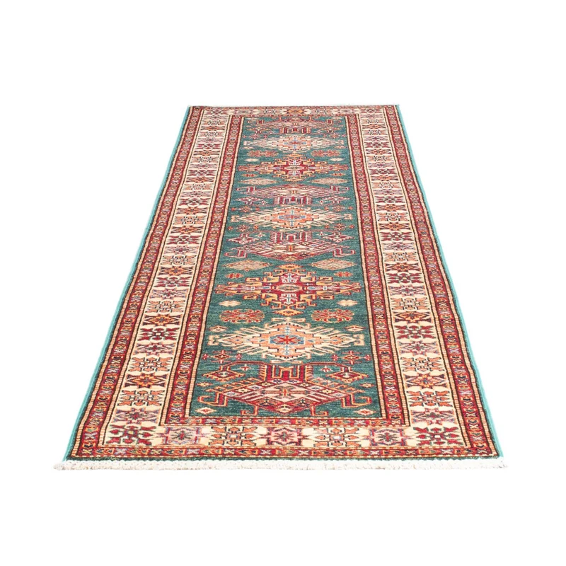 Läufer Ziegler - Kazak - 78 x 297 cm - grün