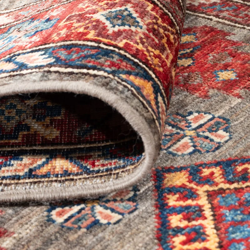 Kazak Teppich 77x319cm - Orientteppich - mehrfarbig