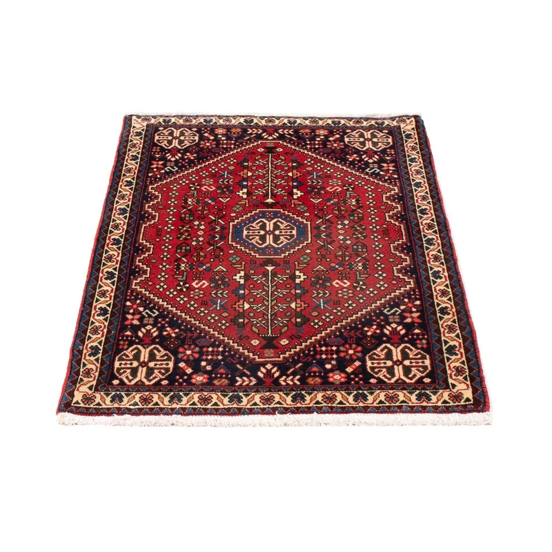 Abadeh Teppich 65x97cm - Perserteppich - rot