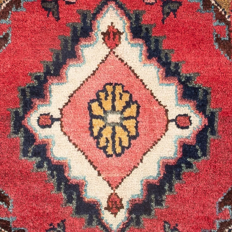 Malayer Teppich 46x66cm - Perserteppich - rot