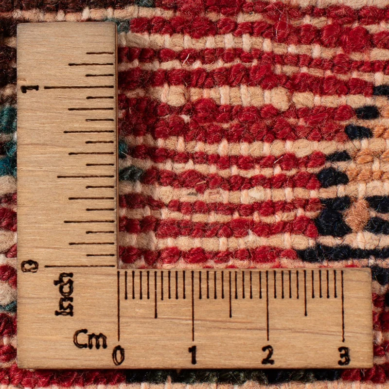 Malayer Teppich 46x66cm - Perserteppich - rot