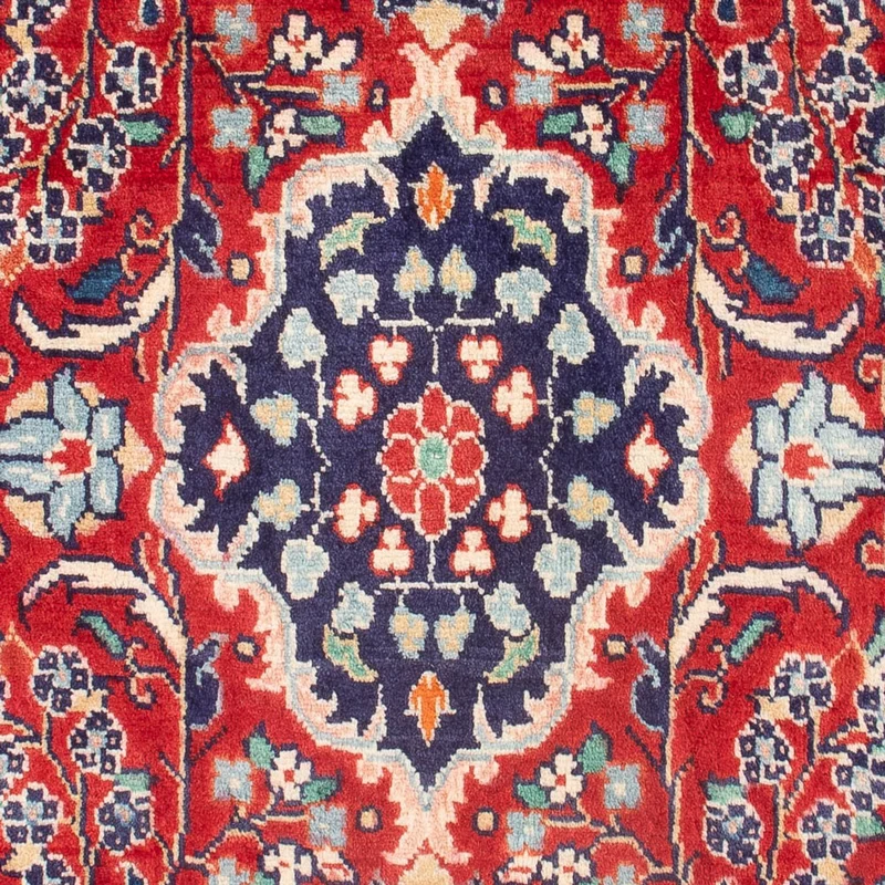 Sarough Teppich 63x88cm - Perserteppich - dunkelblau