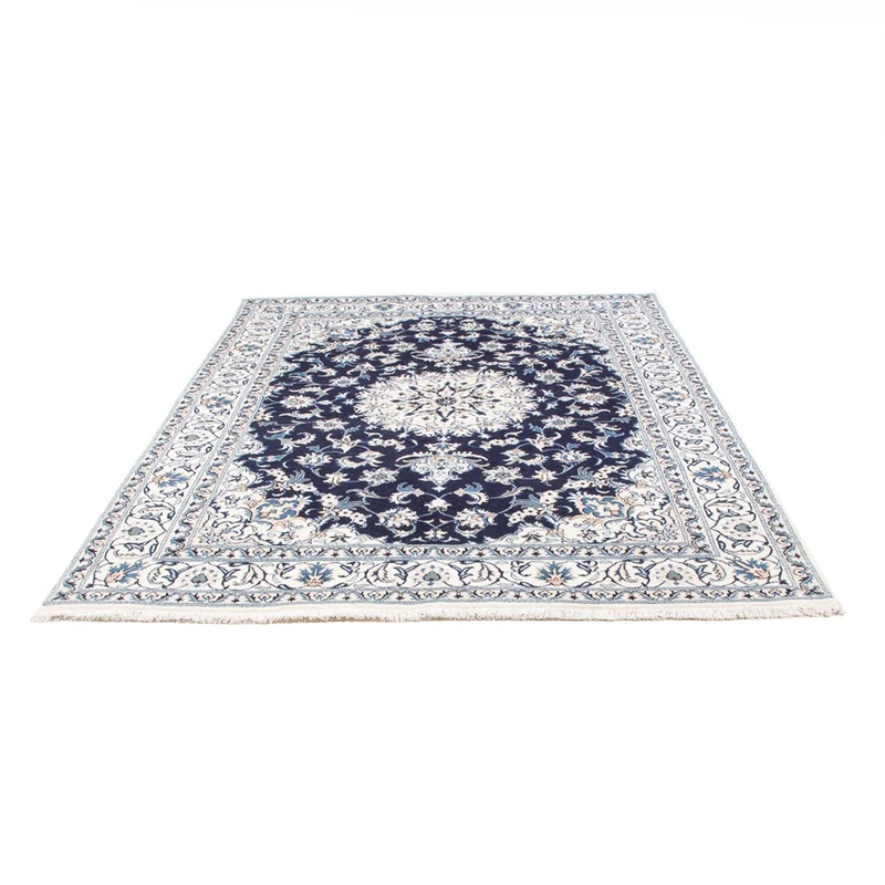 Perserteppich - Nain - 168 x 234 cm - dunkelblau