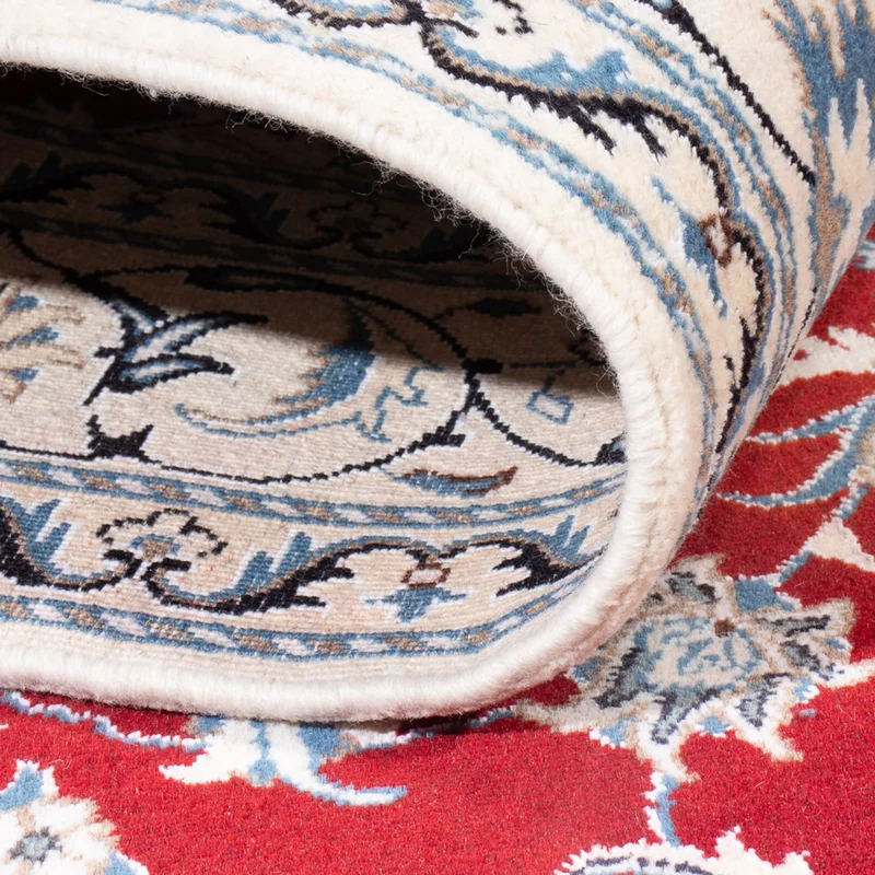 Perserteppich - Nain - 161 x 234 cm - rot