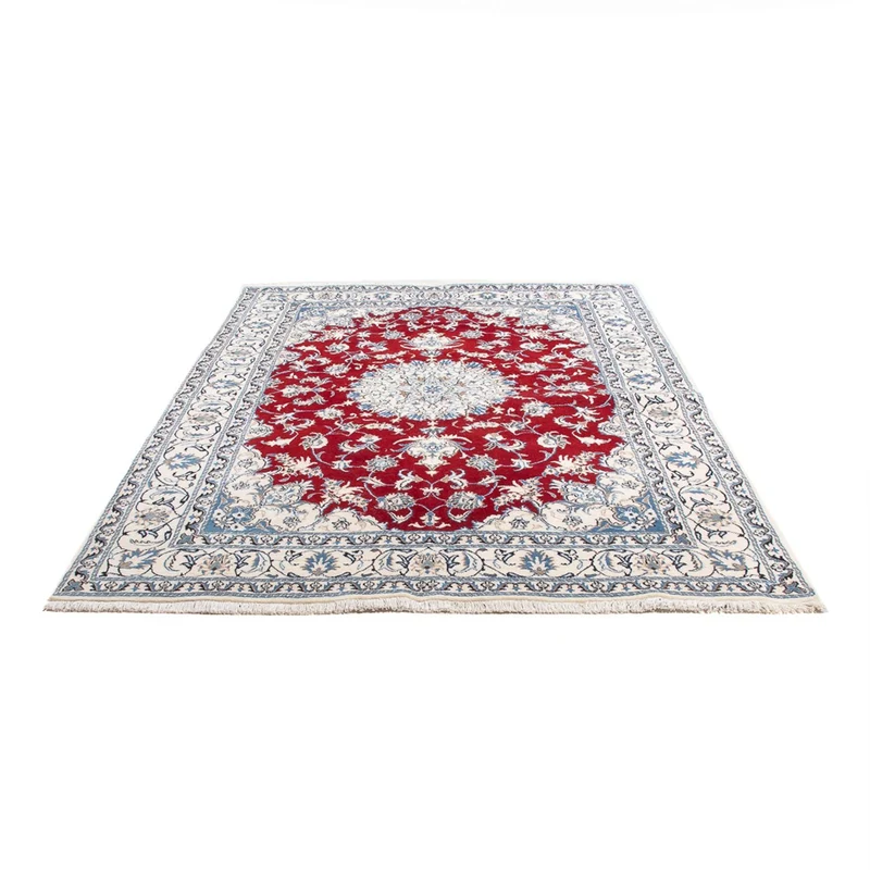 Perserteppich - Nain - 161 x 234 cm - rot