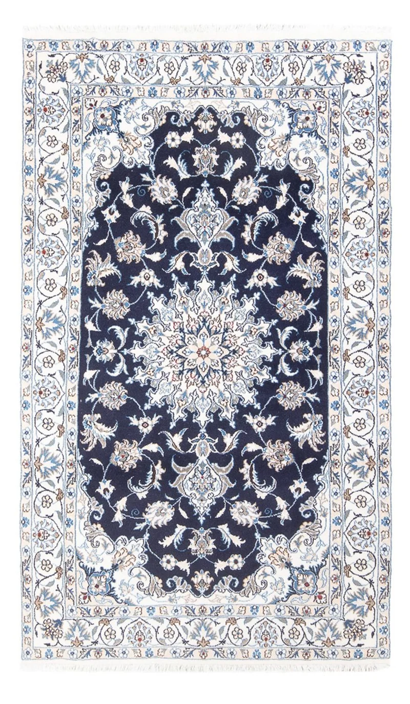 Nain Teppich 120x200cm - Perserteppich - dunkelblau