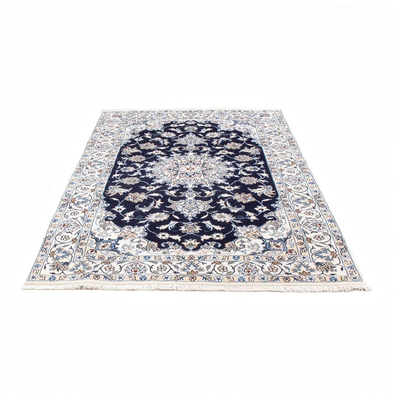 Nain Teppich 120x200cm - Perserteppich - dunkelblau