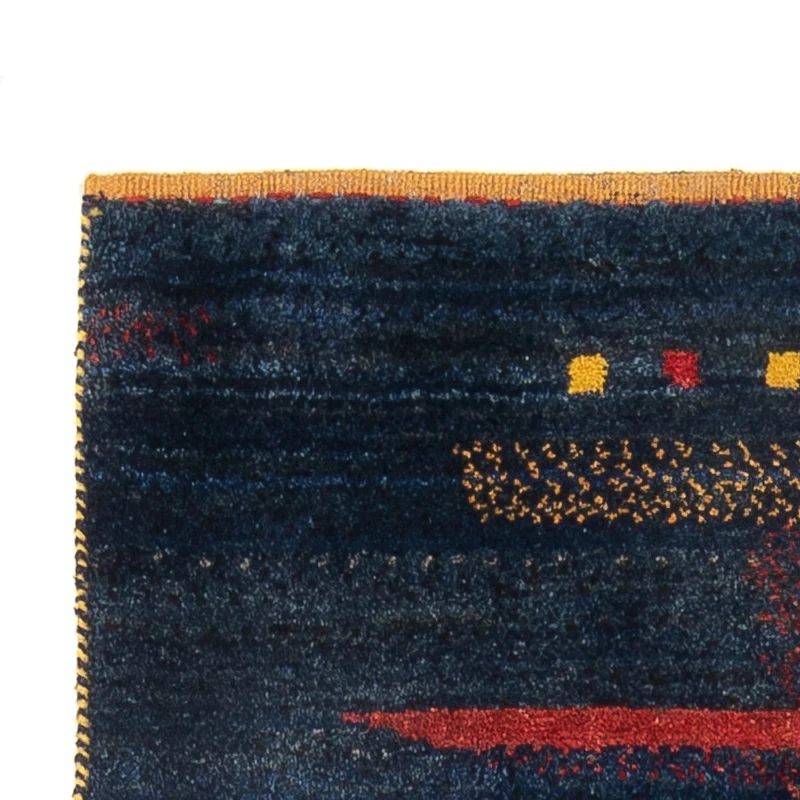Gabbeh Persisch Teppich 85x230cm - Perserteppich Wollteppich - mehrfarbig