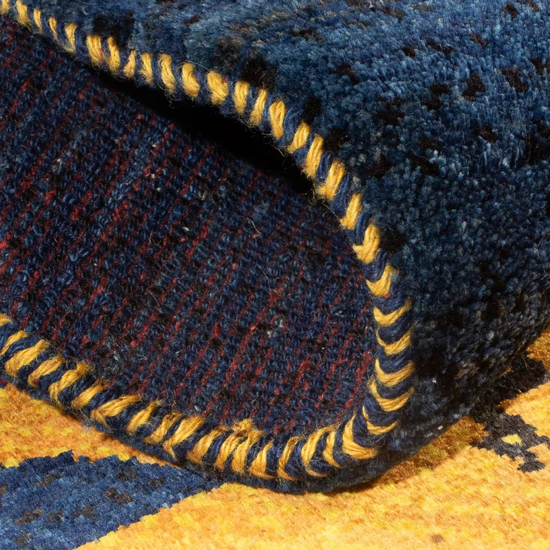 Gabbeh Persisch Teppich 85x230cm - Perserteppich Wollteppich - mehrfarbig