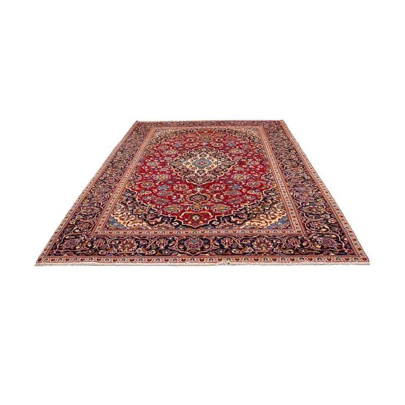 Perserteppich - Keshan - 204 x 305 cm - bordeauxrot