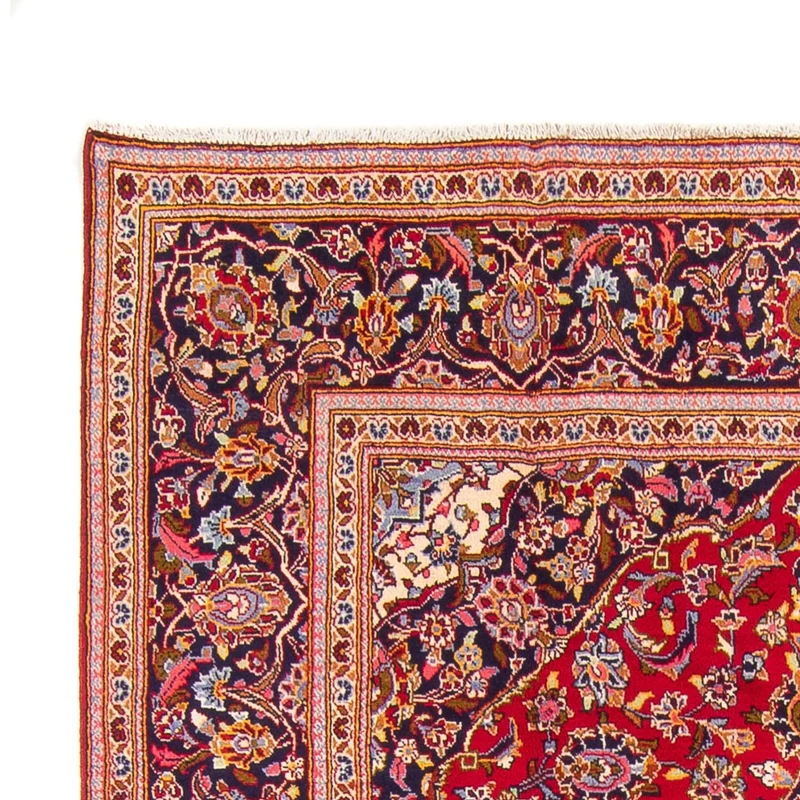 Keshan Teppich 205x305cm - Perserteppich - rot