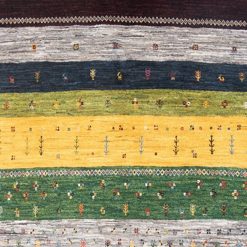 Gabbeh Teppich - Loribaft Perser - 178 x 260 cm - mehrfarbig