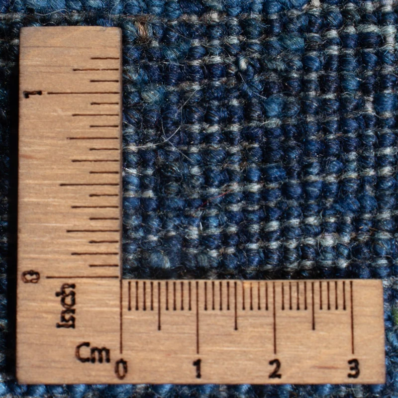 Loribaft Teppich Perser 183x216cm - Orientteppich - dunkelblau