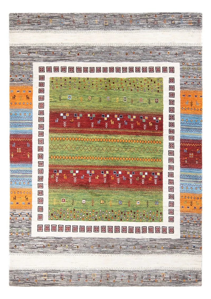 Loribaft Teppich Perser 173x249cm - Orientteppich - mehrfarbig