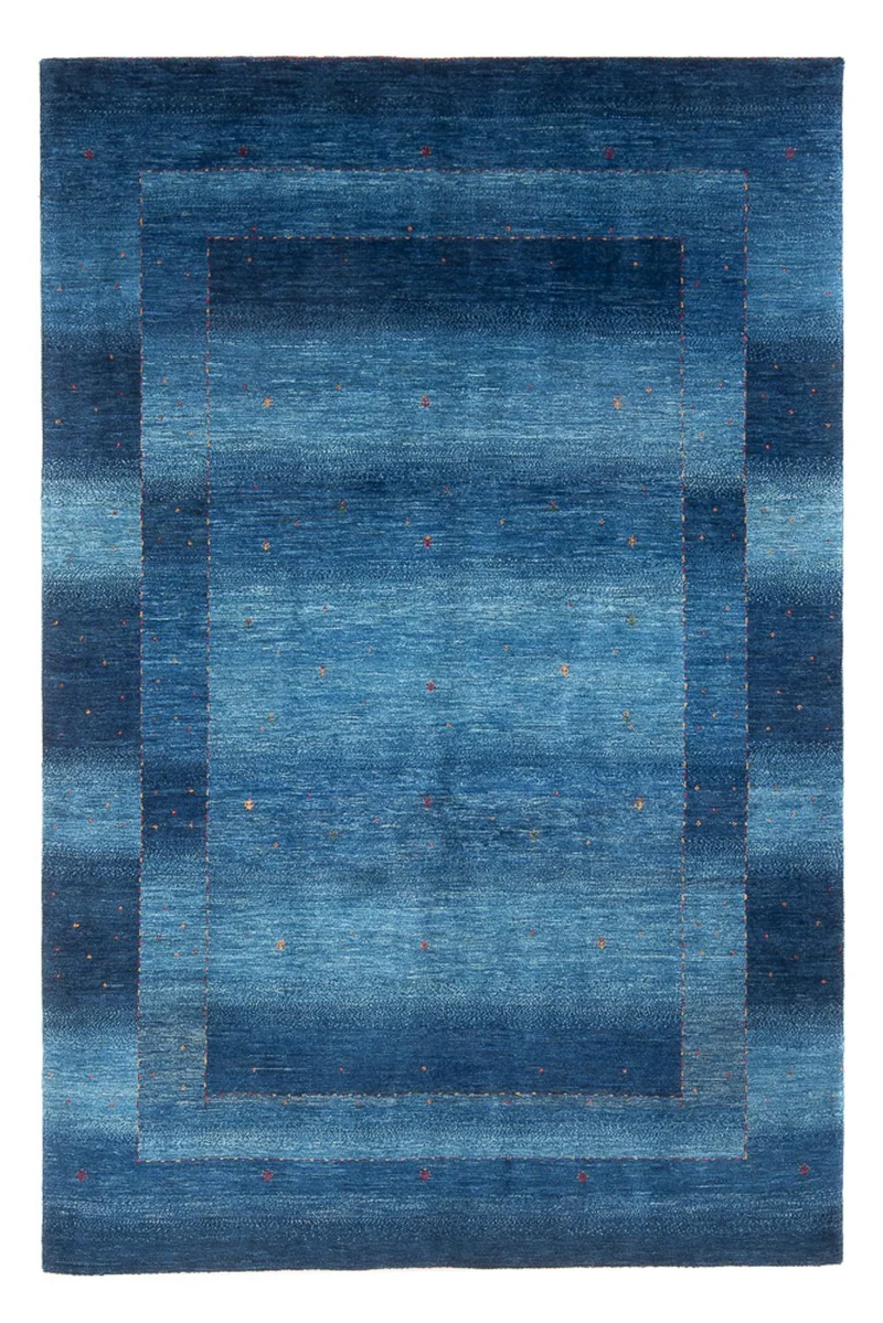 Loribaft Teppich Perser 173x252cm - Orientteppich - dunkelblau