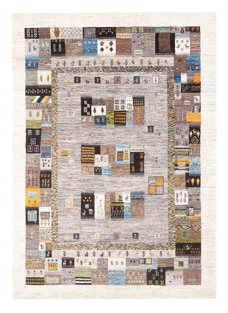 Loribaft Teppich Perser 164x236cm - Orientteppich - mehrfarbig