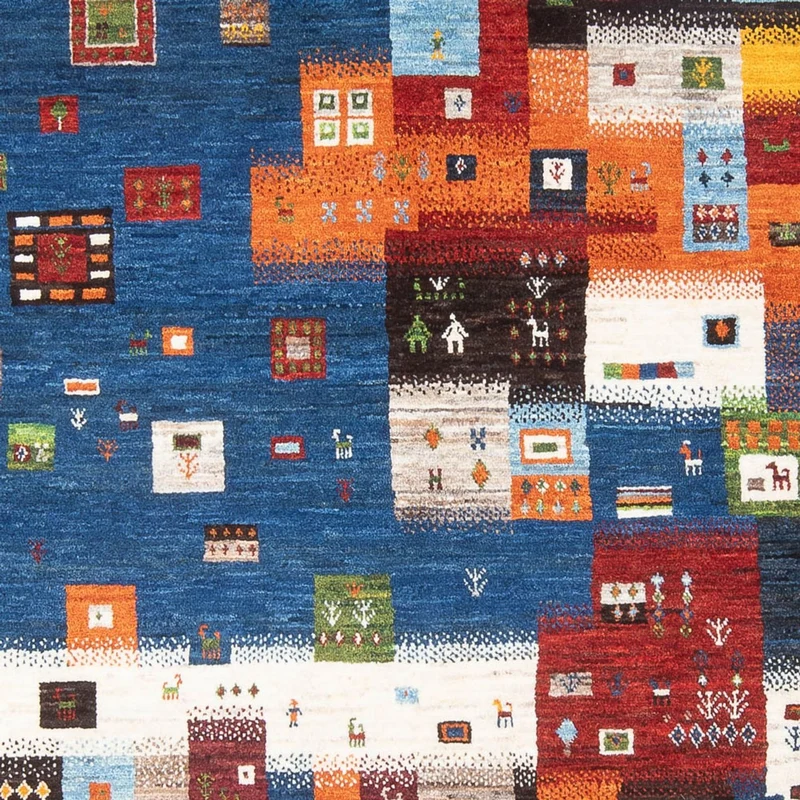 Loribaft Teppich Perser 178x254cm - Orientteppich - mehrfarbig