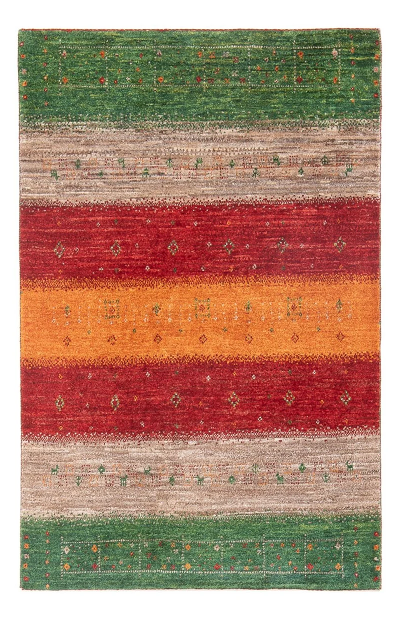 Loribaft Teppich Perser 85x135cm - Orientteppich - mehrfarbig