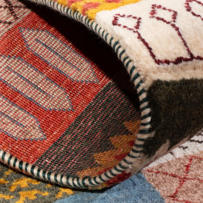Gabbeh Teppich - Loribaft Perser - 82 x 125 cm - mehrfarbig